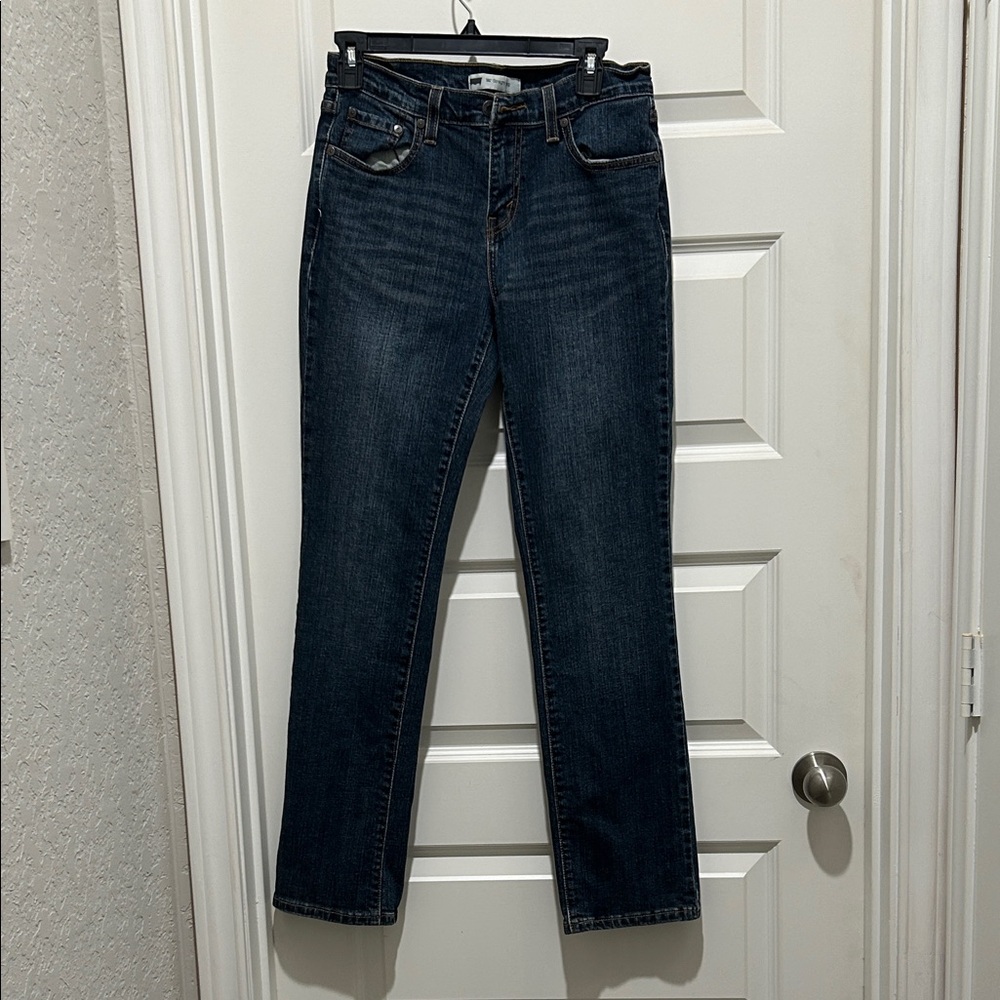 Levi's 505 Dark Indigo Straight Leg Jeans